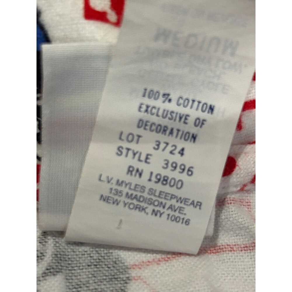 vintage Mickey And Co Women’s Cotton Nightgown Mickey Mouse Medium flannel - Picture 6 of 9